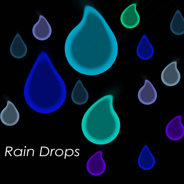 [Photoshop] Raindrops Brushes of Colour