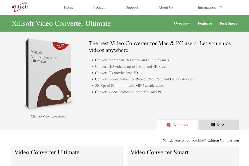 Xilisoft Video Converter Ultimate – Chuyển đổi tập tin media đa định dạng